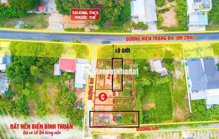 SỞ HỮU ĐẤT BIỂN CỔ THẠCH, TUY PHONG, BÌNH THUẬN-SANG TÊN NGAY - NHẬN NGAY 5 CHỈ VÀNG